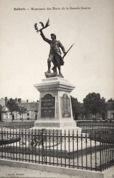 Monument aux morts de 14-18 – Rue du 8 Mai 1945 – Salbris