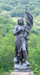 Fontaine et Jeanne d’Arc – Nevy-sur-Seille