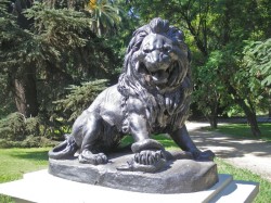 Lion terrassant un serpent – Collection privée – Santiago de Chile Lion terrassant un serpent – Collection privée – Santiago de Chile
