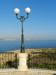 Lampadaires – Qawra – Malte Lampadaires – Qawra – Malte