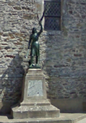Statue Jeanne d&rsquo;Arc – Chatelais