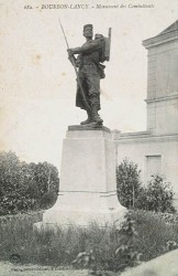 Monument aux morts de 1870, ou A la mémoire des enfants du canton de Bourbon-Lancy, morts pour la patrie – Bourbon-Lancy