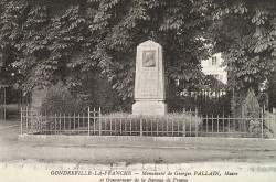 Monument à Georges Pallain – Gondreville-la-Franche Monument à Georges Pallain – Gondreville-la-Franche