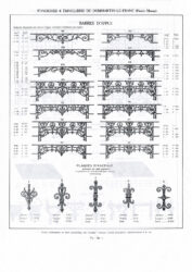 DOM_V1936_PL40 – Barres d&rsquo;appui – Plaques d&rsquo;ancrage