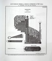 TU_GAN_1892_PL279 – Escalier n° 2 tournant à gauche